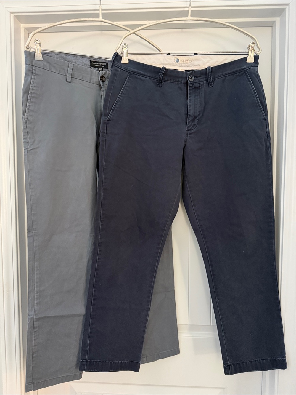 J.Crew and Banana Republic Men's Cotton Chino Pants